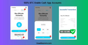 100% BTC Enable Cash App Accounts