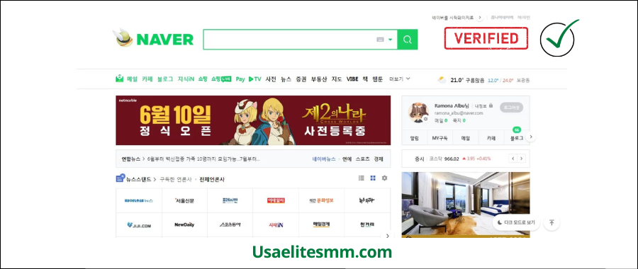 Buy Naver Accounts PVA