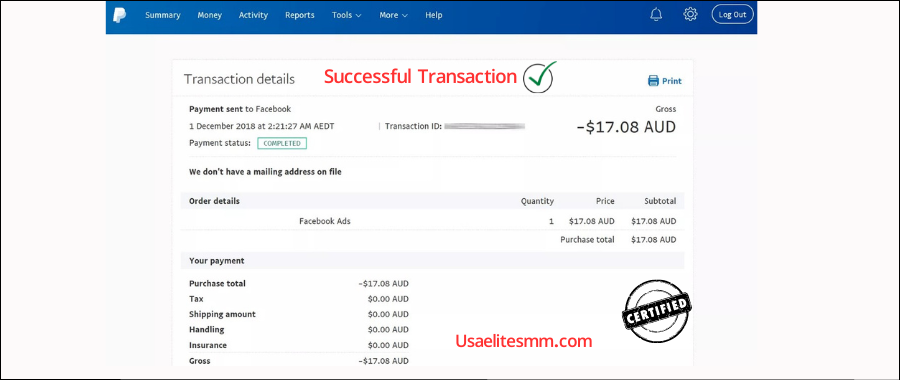Buy Verified PayPal With Successful Transaction