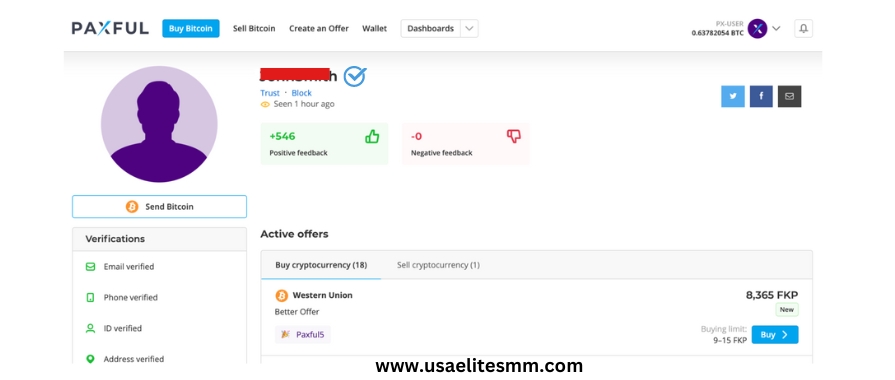 Paxful accounts buy from usaelitesmm